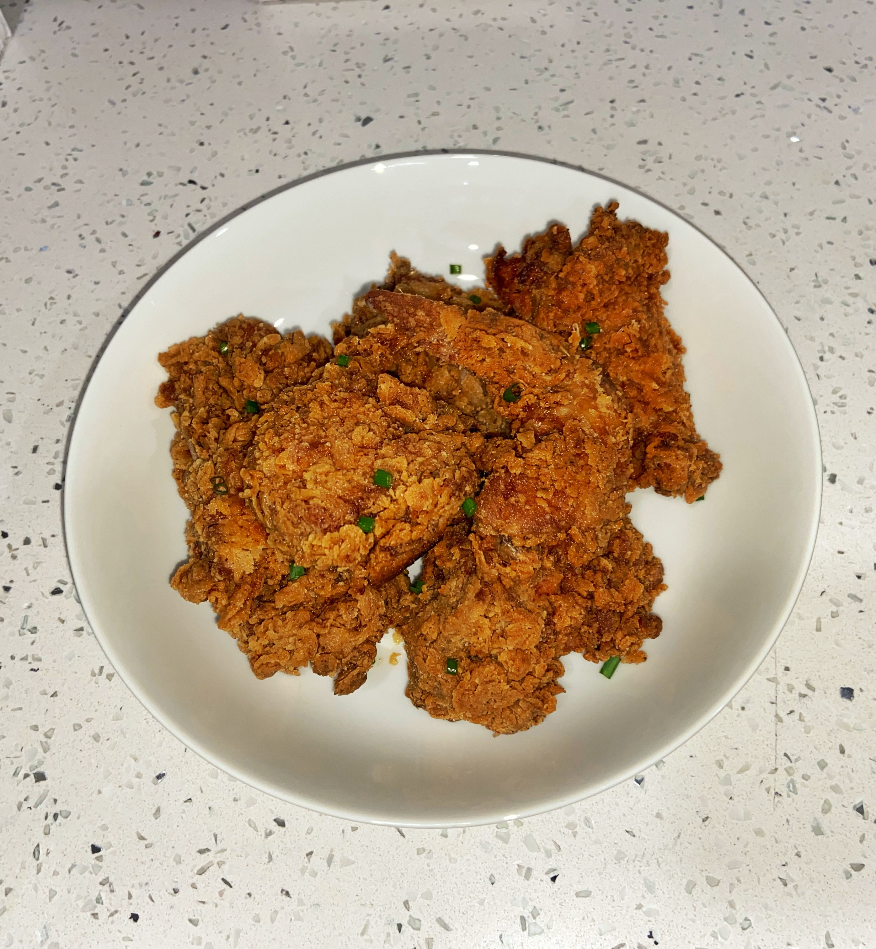 The Best Authentic Jamaican Jerk Fried Chicken-image