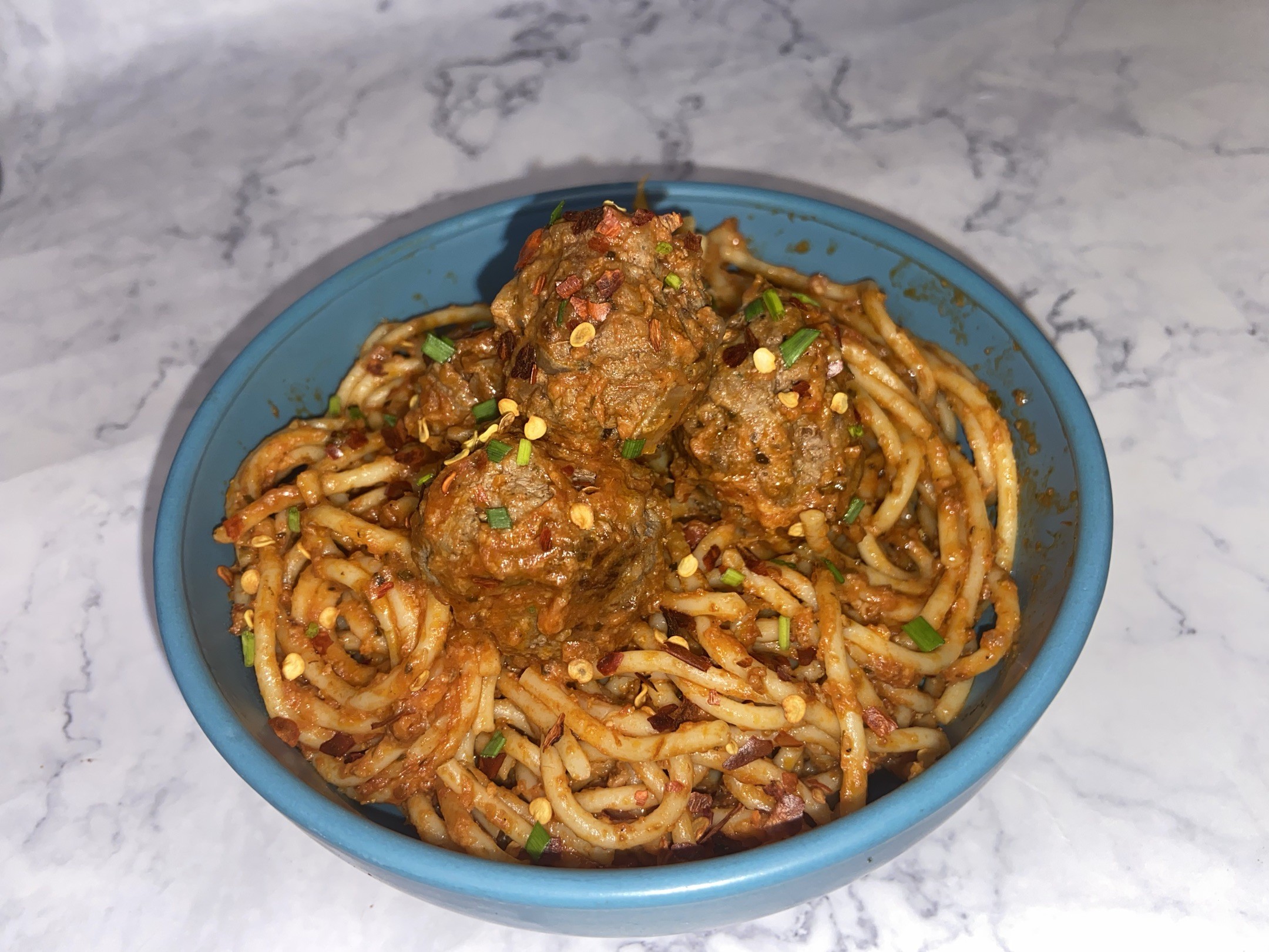 The BEST Spaghetti and Lamb Meatballs Jerk Tavern