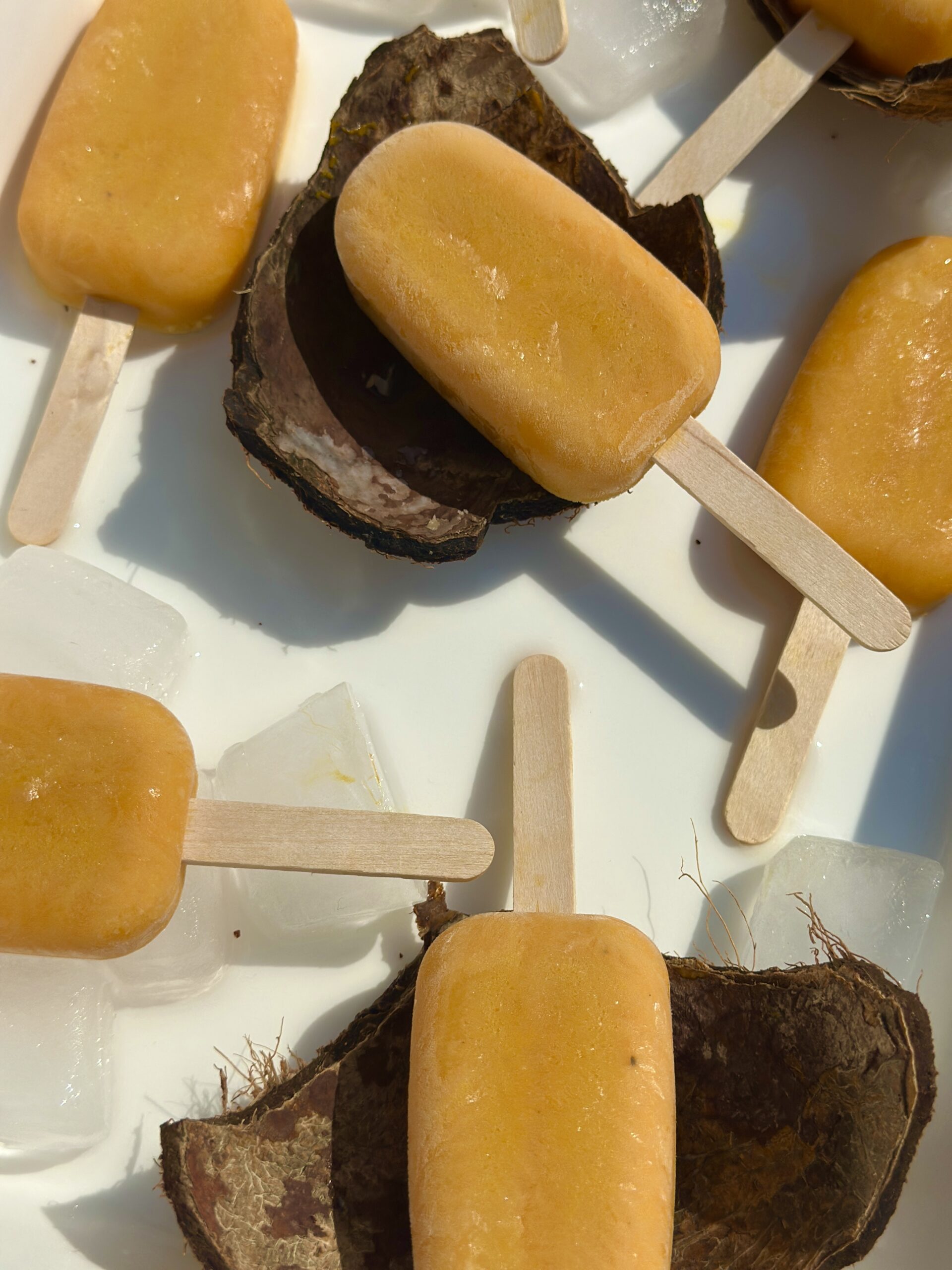 jamaican carrot punch popsicle