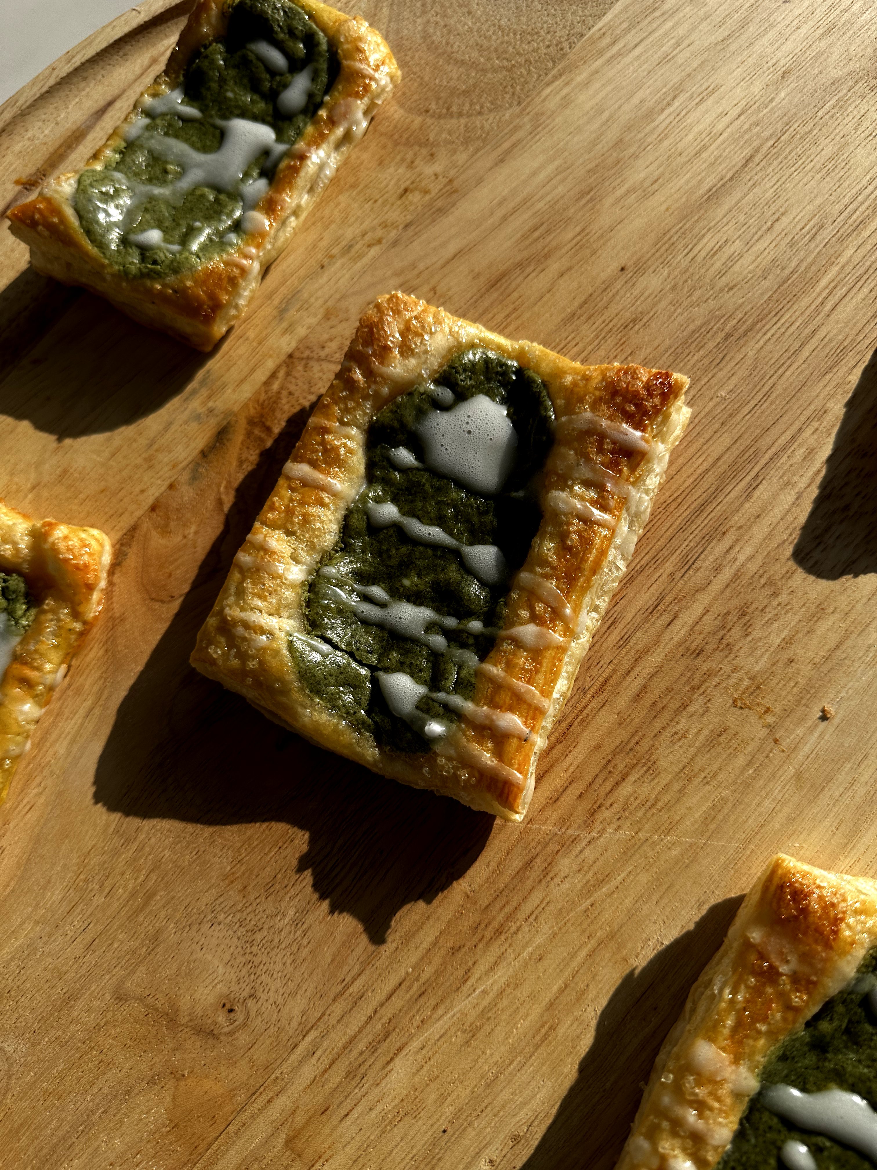 Callaloo Cheese Danish