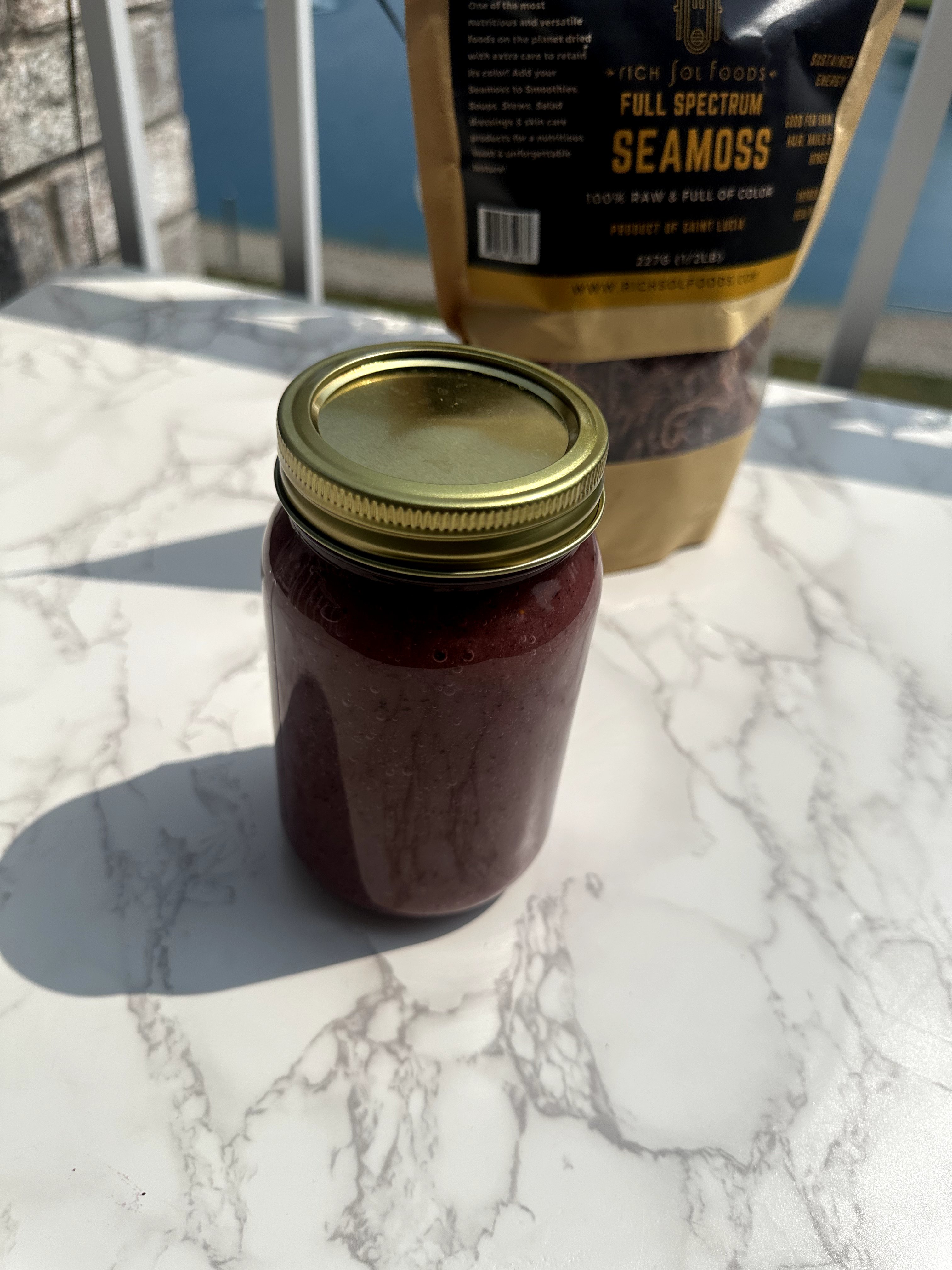 Homemade Sea Moss Gel