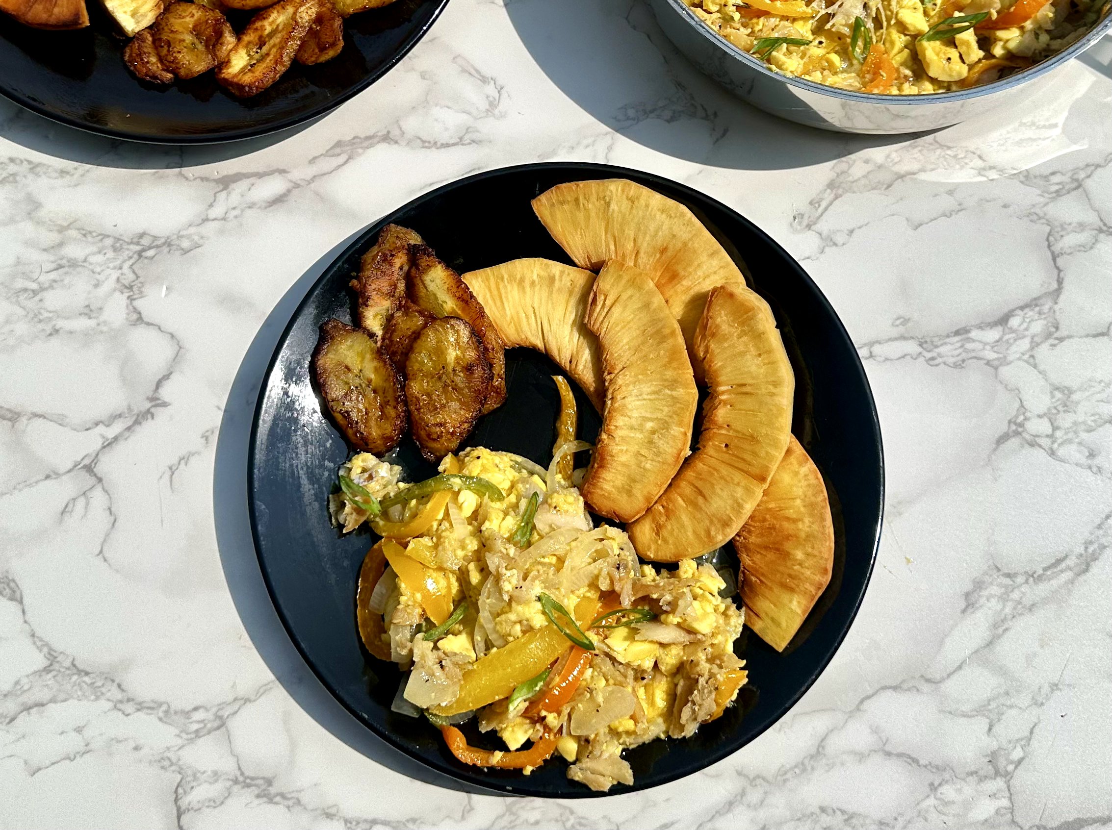 Jamaican ackee & Saltfish