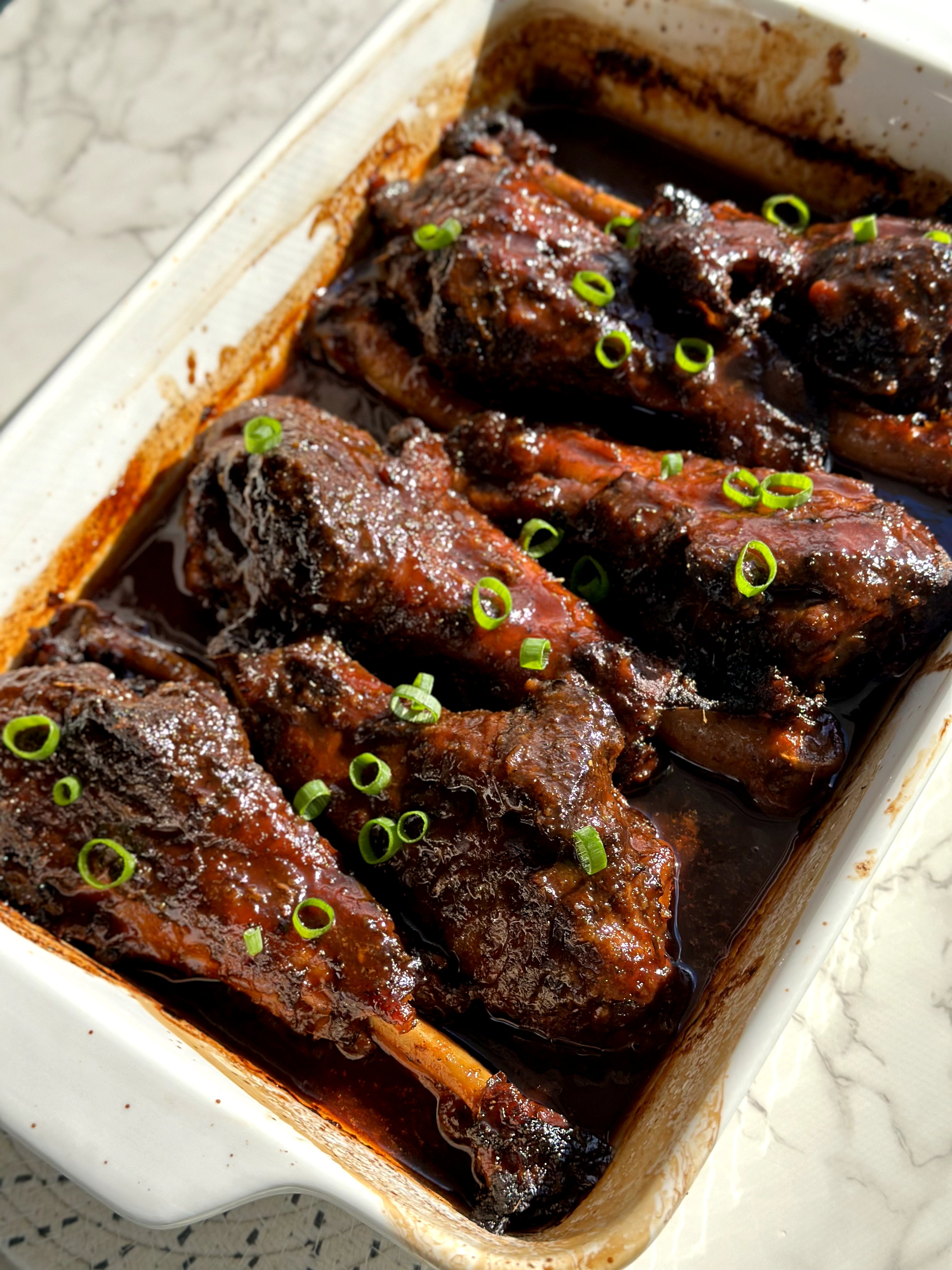 Jamaican Style Baked Turkey Legs