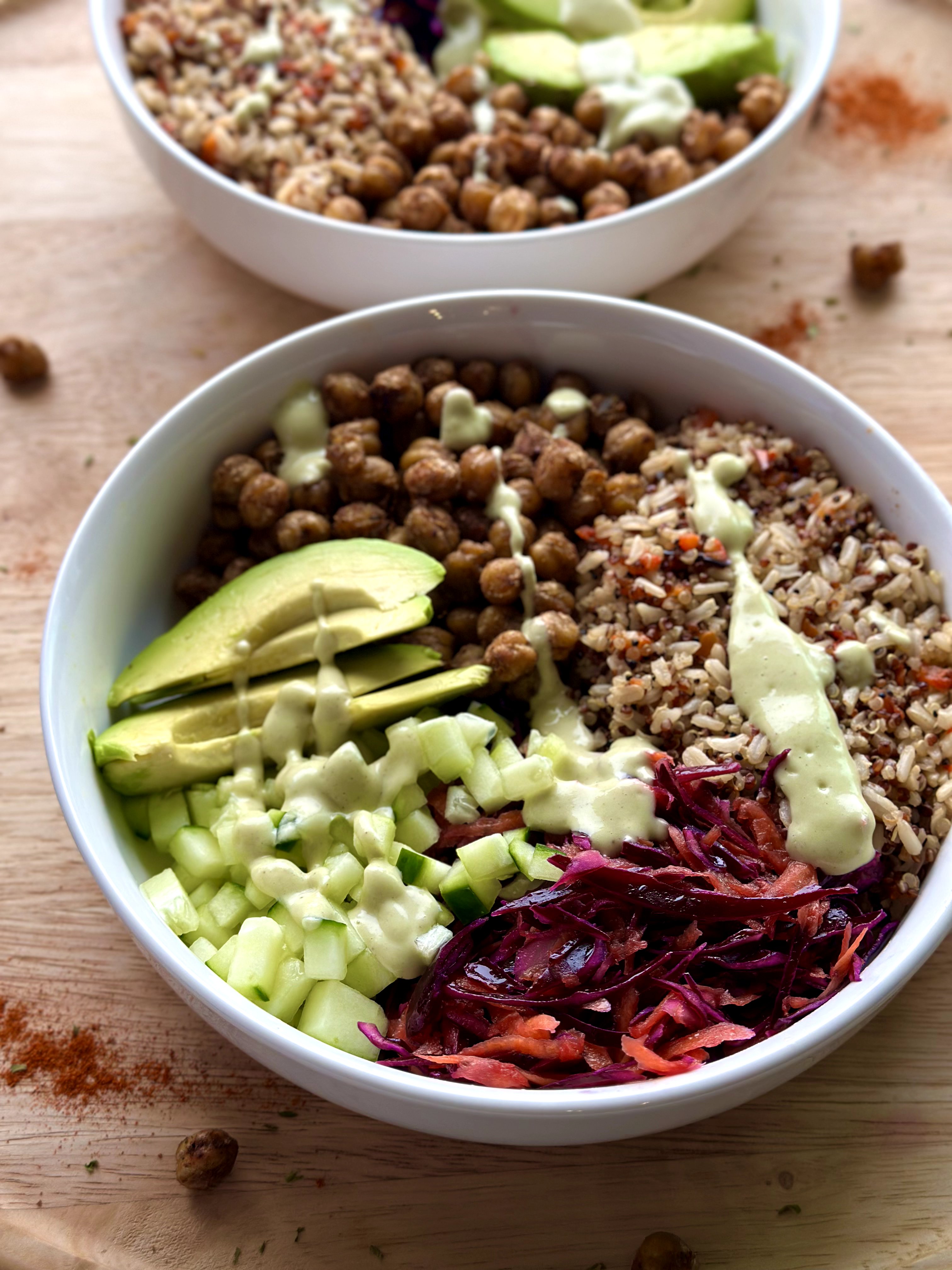 Jerk Chickpea Power Bowl