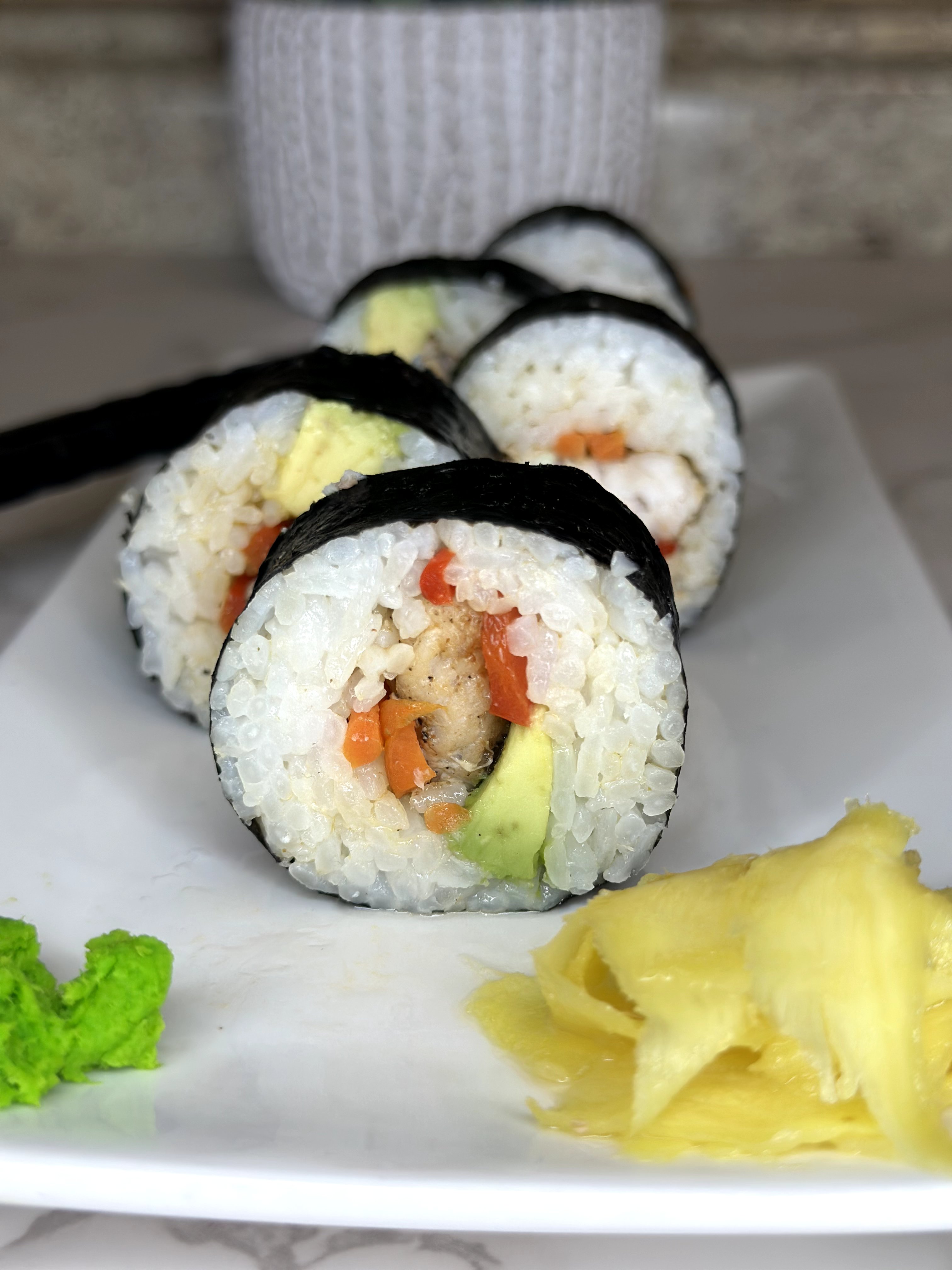 jerk snapper sushi roll