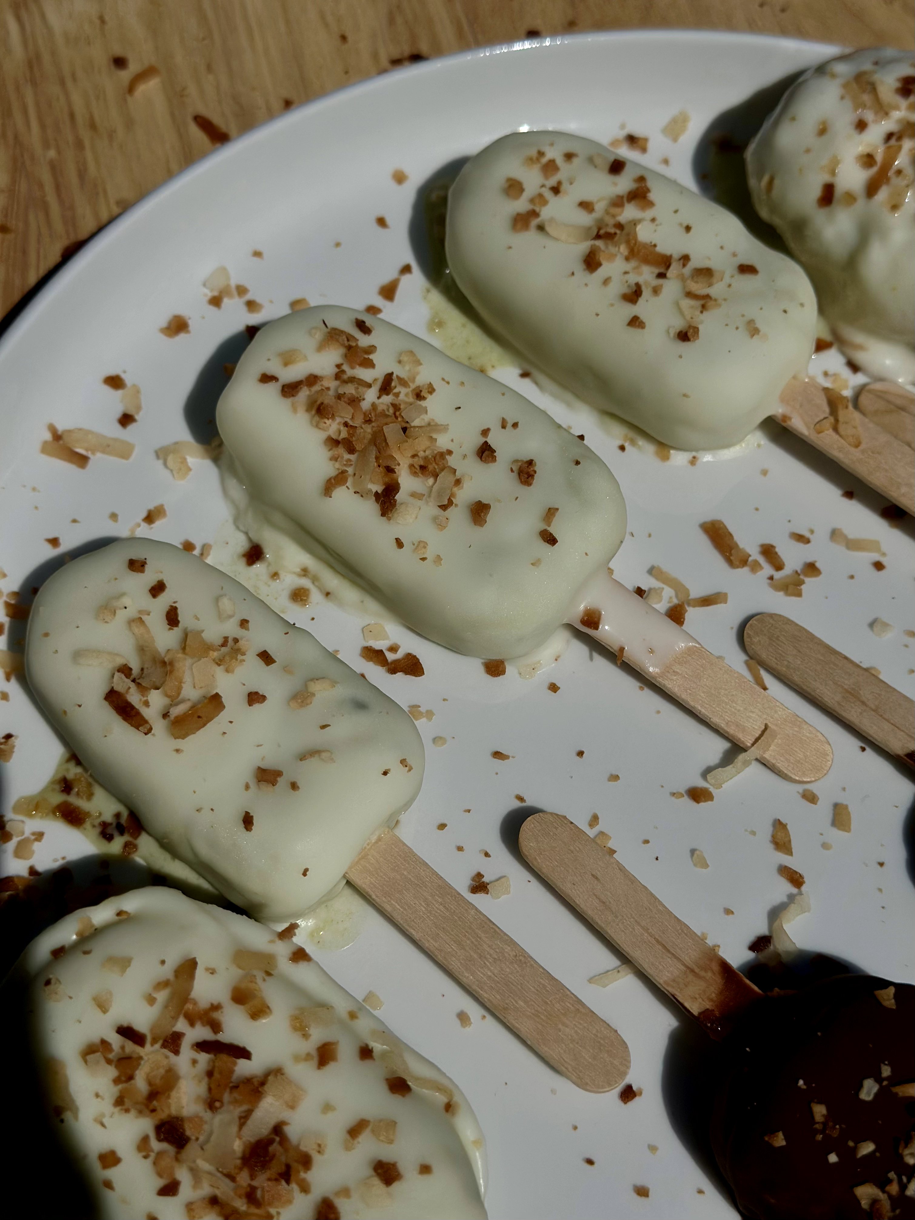 Moringa Pineapple Ice Cream Bars Recipe