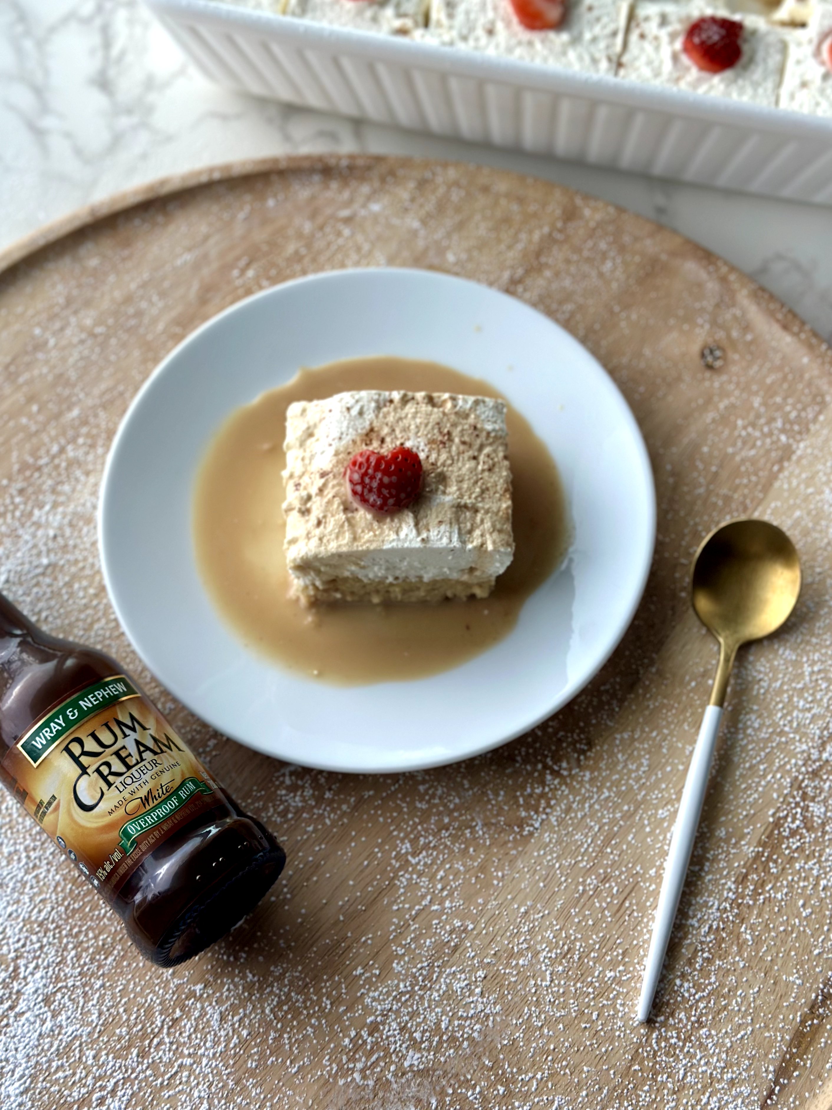 Rum Cream Tres Leches Recipe