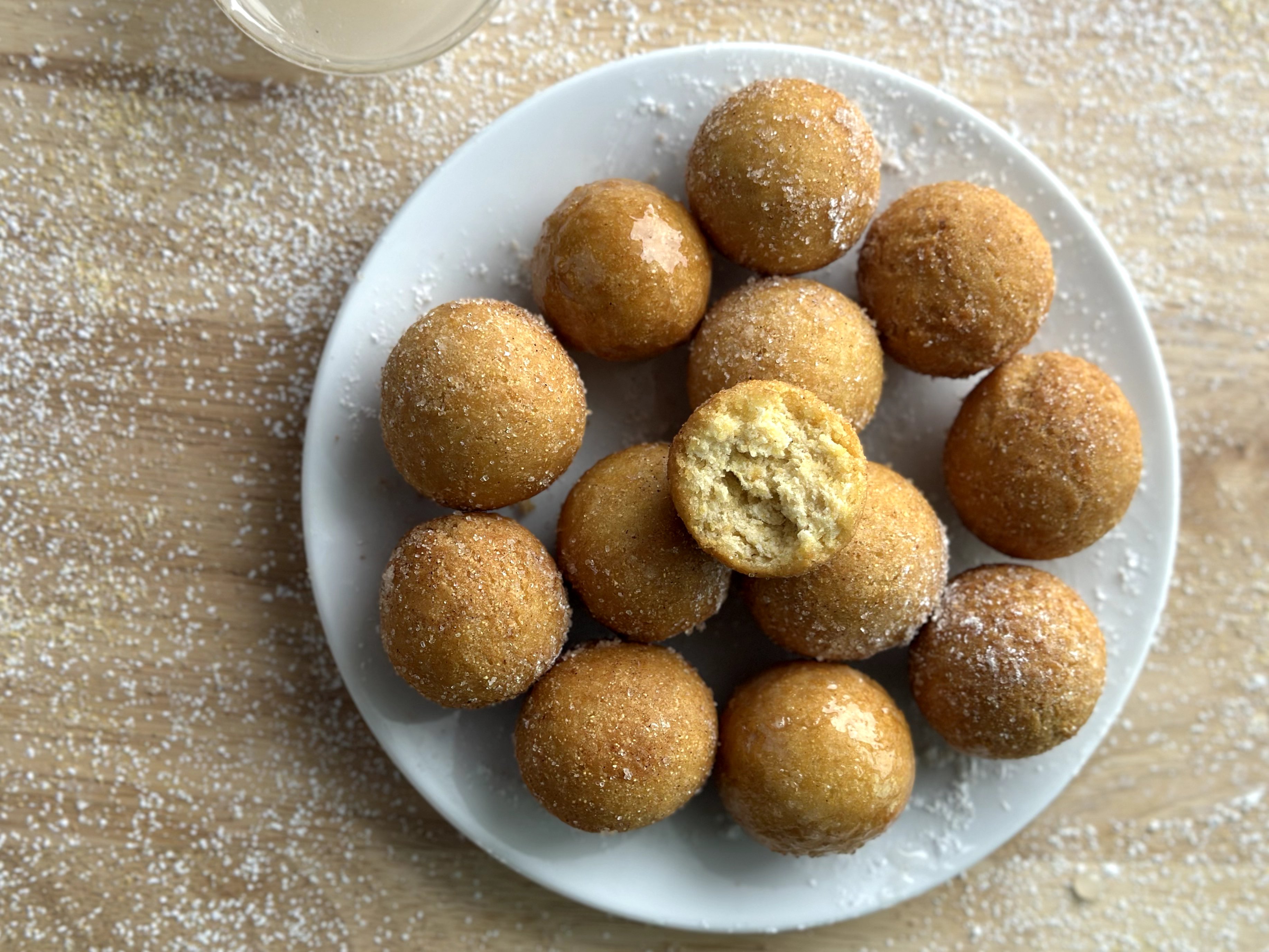 Vegan Jamaican festival ball bites